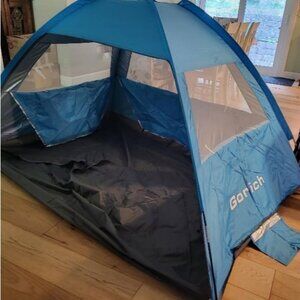 Beach Tent ,Beach Shade Tent for 3 Person with UPF 50+ UV Protection